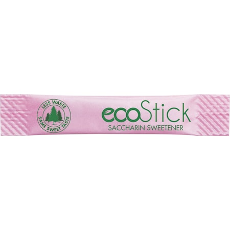 Ecostick Ecostick Saccharin Sugar Substitute Pink Sticks .5g Packet, PK2000 83653